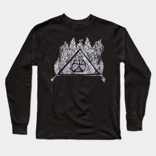 Tribal Hand Drawing 2 - A Spiritual Meaning Long Sleeve T-Shirt